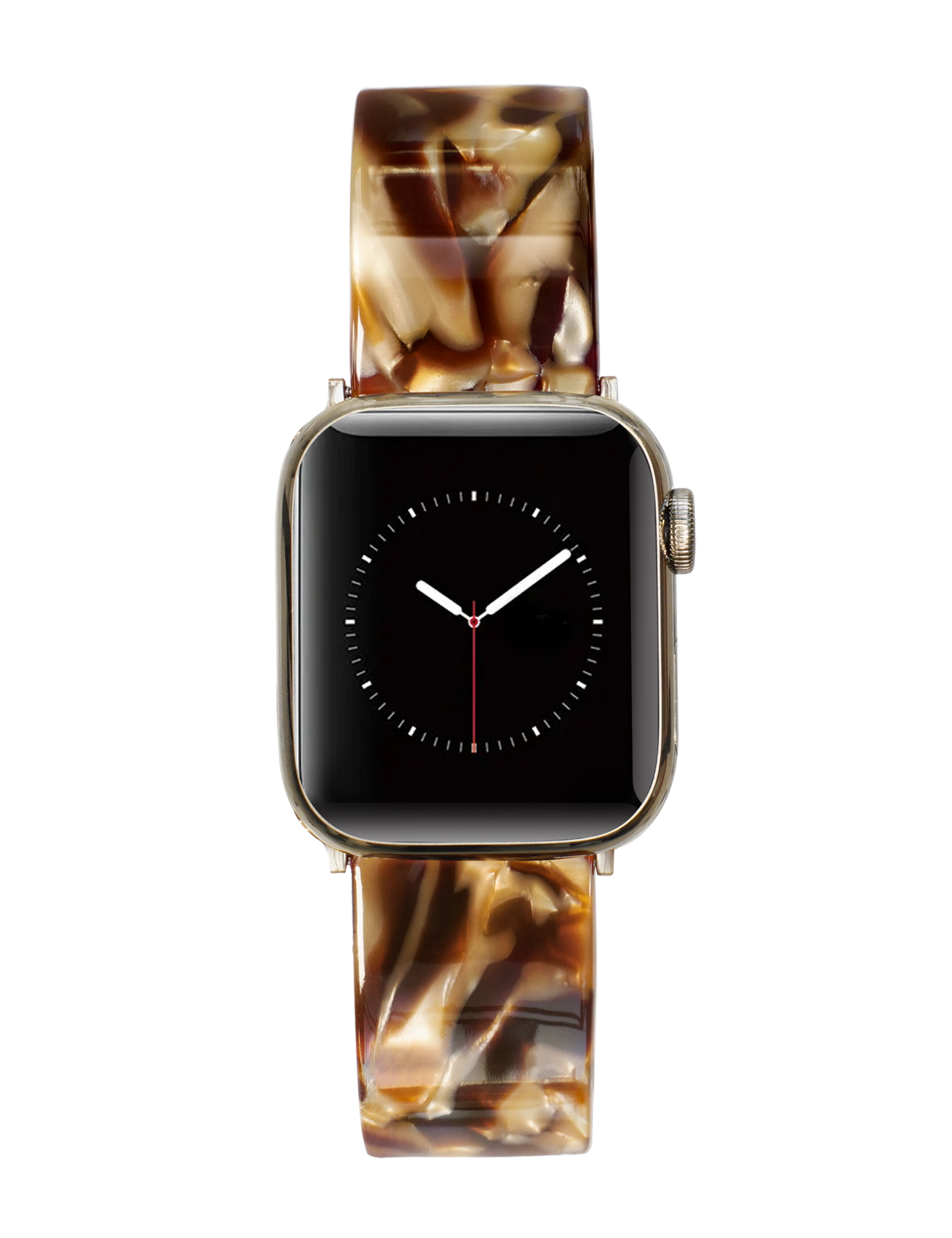 Caramel Resin Apple Watch Band (Buckle)