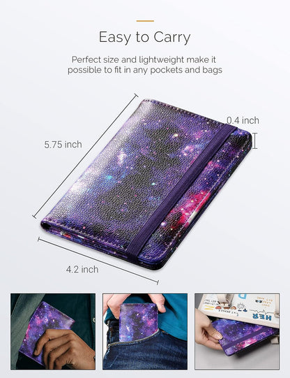 Starry Passport Case Holder Wallet