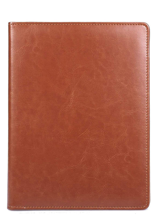 A5 Portfolio Folder with Clipboard 7x9.3"(Brown)