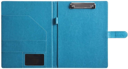 A4 Portfolio Folder with Clipboard 9.84"×12.6"(Turquoise)