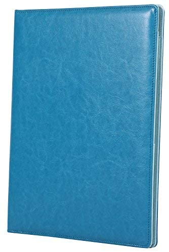 A4 Portfolio Folder with Pocket 9.84"×12.6"(Turquoise Teal Green)