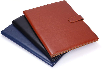 A4 Portfolio Folder with Clipboard 9.84"×12.6"(Brown)