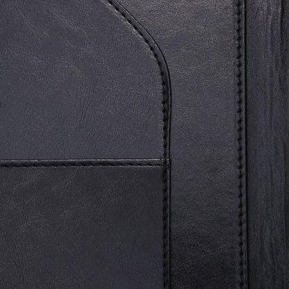 A4 Portfolio Folder with Pocket 9.84"×12.6"(Black)