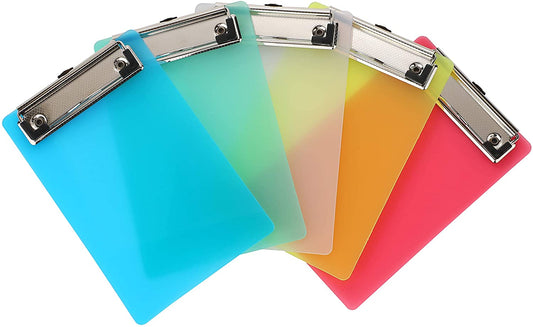 A6 Mini Pocket Clipboard 4.7x7.3"(Smooth-5/10 pack)